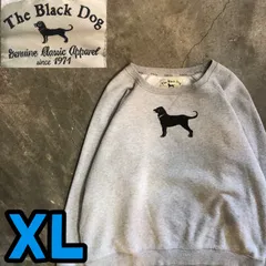 T7453 The Black Dog ラグランスウェット　アメカジ　古着