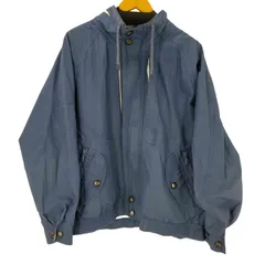 ロンドンフォグ LONDON FOG 80-90S OLD 英国製 裏地メッシュ 比翼 フルジップ シェル ブルゾン ジャケット メンズ import：L 