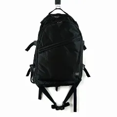 ポーター PORTER タンカー デイパック バックパック TANKER DAYPACK リュックサック 黒 ブラック 鞄 かばん