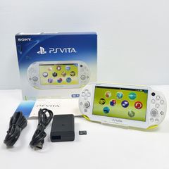 極美品 PSVITA PCH 2000 ライムグリーン ホワイト PlayStation Vita FW3.74 純正8GBメモリーカード付き 遊べるセット 動作確認済み ソニー プレイステーション psvita