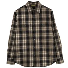 古着 バナナリパブリック BANANA REPUBLIC オンブレチェック 長袖 コットンチェックシャツ メンズS相当/eaa611728