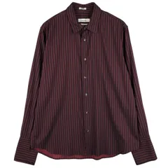 古着 00年代~ カルバンクライン Calvin klein 長袖 コットンストライプシャツ メンズL相当/eaa611729