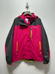 Columbia ピンク色 レディース ウィンドブレーカー ジャケット アウター L
