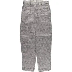 古着 チェック柄 ツータック スラックスパンツ USA製 メンズw30相当/eaa545058