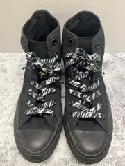 送料無料！！converseコンバース　ハイカットスニーカー　アニマル紐×黒　レディース24.5cm   #80126MOAMT