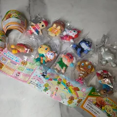 ⑳【新品未使用・未開封】アンパンマン くっつくんです 29 コンプ 10個セット ガチャガチャ マグネット ガシャ アンパンマン ドキンちゃん メロンパンナ ジャムおじ チーズ  ぎんいろまん カレーパンマン ホットサンド ばいきんまん BANDAI バンダイ