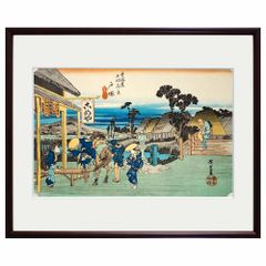 水彩　細木原青起「円タクの波」 No.29090711 No.29090711 メルカリ - 細木原青起「円タクの波」 水彩 絵画