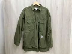 and wander AW01-fpT045 長袖シャツ　カーキ