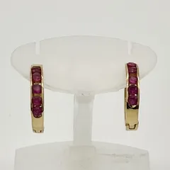 K18 18金 フープピアス 2.1g