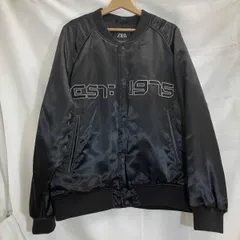 ZARA/ザラ/ブルゾン/4391/440/800/ XLサイズ/ブラック 