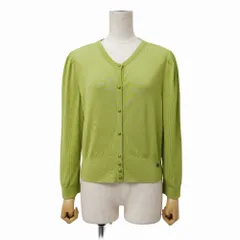 ■美品■FOXEY NEW YORK フォクシー ニューヨーク カーディガン サイズ42 ニット 長袖 クルーネック ブランド古着【中古】20260128/RA7522