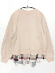 BLUE LABEL CRESTBRIDGE　スウェット　トレーナー　重ね着風　送料込み　M　977879