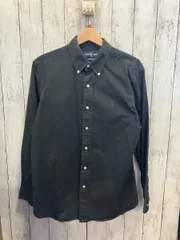 POLO RALPH LAUREN ポロラルフローレン 長袖シャツ ブラック CUSTOM FIT ボタンダウン
