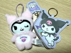 サンリオ クロミちゃん ２個セット ぬいぐるみ マスコット ストラップ コインケース ポーチ 小物入れ