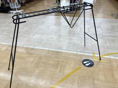 米軍 担架スタンド ミリタリー ハンガーラック デッドストック 自作