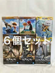 未開封 ONE PIECE ワンピース WCF ワールドコレクタブルフィギュア フィグライフ ルフィ ゾロ 他 フィギュア まとめ 6種セット LF1A06 f099