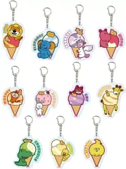 【中古】キーホルダー 全11種セット 「たべっ子どうぶつ THE MOVIE アクリルキーホルダー 03.描き起こしイラスト」