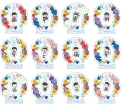 【中古】アクリルスタンド・アクリルパネル 全12種セット 「おそ松さん トレーディング Botania ゆらゆらアクリルスタンド」