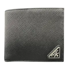 PRADA 展示品級 プラダ トライアングルロゴ 二つ折り財布 2MO738