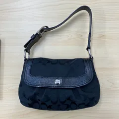 【美品】COACH　コーチ　シグネチャー　ワンショルダーバッグ　肩掛け