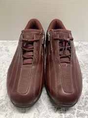 送料無料！！MIZUNOミズノ　ウォーキングシューズ　レディースシューズ　ファスナー開閉　赤茶系　軽量　ブラウン24 .5cm   #80128MO232