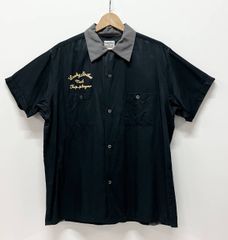 00s vintage】レーヨンシャツ ギャバジャン スカル 50s 60s - メルカリ