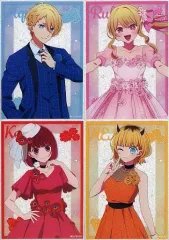 【中古】アクリルスタンド・アクリルパネル 全4種セット イラストアクリルボード 「【推しの子】」 GiGO限定