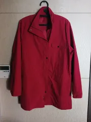 赤 レディース 春秋 マウンテンパーカー アウター