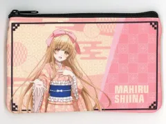 【中古】バッグ 椎名真昼＆白河千歳 TaS10th Ver. 描き下ろしフラットポーチ 「お隣の天使様にいつの間にか駄目人間にされていた件」 TOHO animation STORE 10周年記念出張所 in マルイグッズ