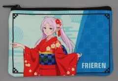 【中古】バッグ フリーレン&ヒンメル TaS10th Ver. 描き下ろしフラットポーチ 「葬送のフリーレン」 TOHO animation STORE 10周年記念出張所 in マルイグッズ