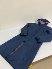 送料無料★le coq sportif ルコックスポルティフ★ロング中綿ジャケット　ロング中綿コート　ブルゾン★ネイビー★レディース　Sサイズ　#80128sug