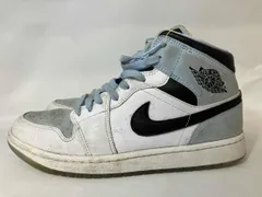 NIKE AIR JORDAN 1 MID ICE  BLUE NUBUCK ナイキエアジョーダン1ミッド アイスブルーヌバック スニーカー シューズ 26cm DV1308-104 現状品