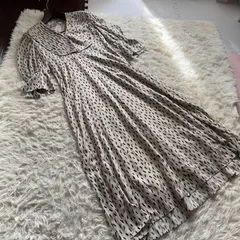 SNIDEL スナイデル ビッグカラークラシカルワンピース