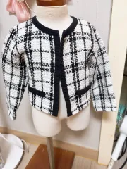 赤ちゃんツイードカーディガン90