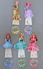 【中古】アクリルスタンド・アクリルパネル 全5種セット アクリルスタンドフィギュア 「くじ引き堂 五等分の花嫁 クリスマスくじ」 B賞