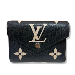 LOUIS VUITTON ルイヴィトン ポルトフォイユ ヴィクトリーヌ モノグラム アンプラント 三つ折り財布 送料無料