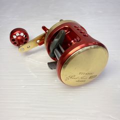 0209-811 オクマ タイタニック レッドアイシス 400 リール 釣り具