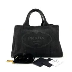 百貨店購入 PRADA（プラダ） カナパ トートバッグ兼ショルダーバッグ