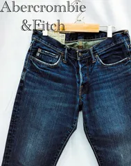 Abercrombie&Fitch アバクロンビーアンドフィッチ デニムパンツ W31 メンズ M インディゴ  メンズ ファッション