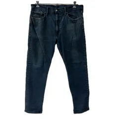 Levi's 502 デニムパンツ W38 ネイビー リーバイス ジップアップ アメカジ ジーンズ デニム コットン 2601-410