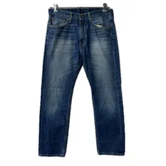 メキシコ製 Levi's 505 デニムパンツ W33 ブルー リーバイス ジップアップ アメカジ ジーンズ デニム コットン 2601-426