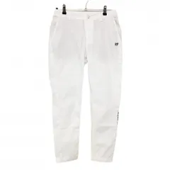 マスターバニー パンツ 白 ストライプ地模様 レディース 1(M) ゴルフウェア MASTER BUNNY EDITION