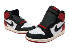 ナイキ NIKE 24年製 AIR JORDAN 1 RETRO HIGH OG BLACK TOE REIMAGINED エア ジョーダン レトロ ハイ ブラック トゥ リイマジンド AJ1 つま黒 白 赤 黒 ホワイト 26cm 104S-1139