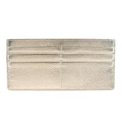 [リズデイズ] 長財布 レディース 薄型 スキミング防止 薄い財布 (ゴールド)