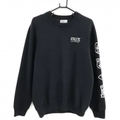 ジャックバニー セーター ダークネイビー×白 袖ロゴ 裏地付き ニット  メンズ 6(XL) ゴルフウェア Jack Bunny