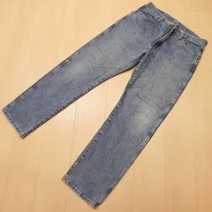 (843★ メキシコ製 Wrangler ラングラー レギュラーフィット W35 L32 デニムパンツ 古着 ジーンズ 965R1DS ウォッシュ加工