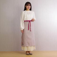 美品】maison masumi リネン100% エプロン マドモアゼルキキ - メルカリ