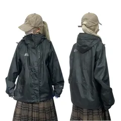 THE NORTH FACE ザノースフェイス ブラック サミット GORE-TEX(ゴアテックス) オーバーサイズ ウィンドブレーカー ジャケット S