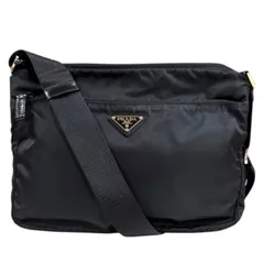プラダ ショルダーバッグ ナイロン BT0421 ブラック ユニセックス  PRADA  中古 プラダ