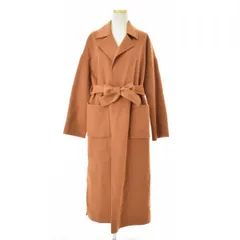 【PLS+T】12-7409018 ウールテンセルリバーロングガウンコート